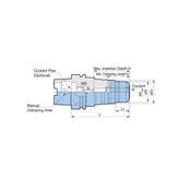 @HSK-A SHANK  Clamping diameter: ø12 - Makotools Industrial Supply Tools for Metal Cutting